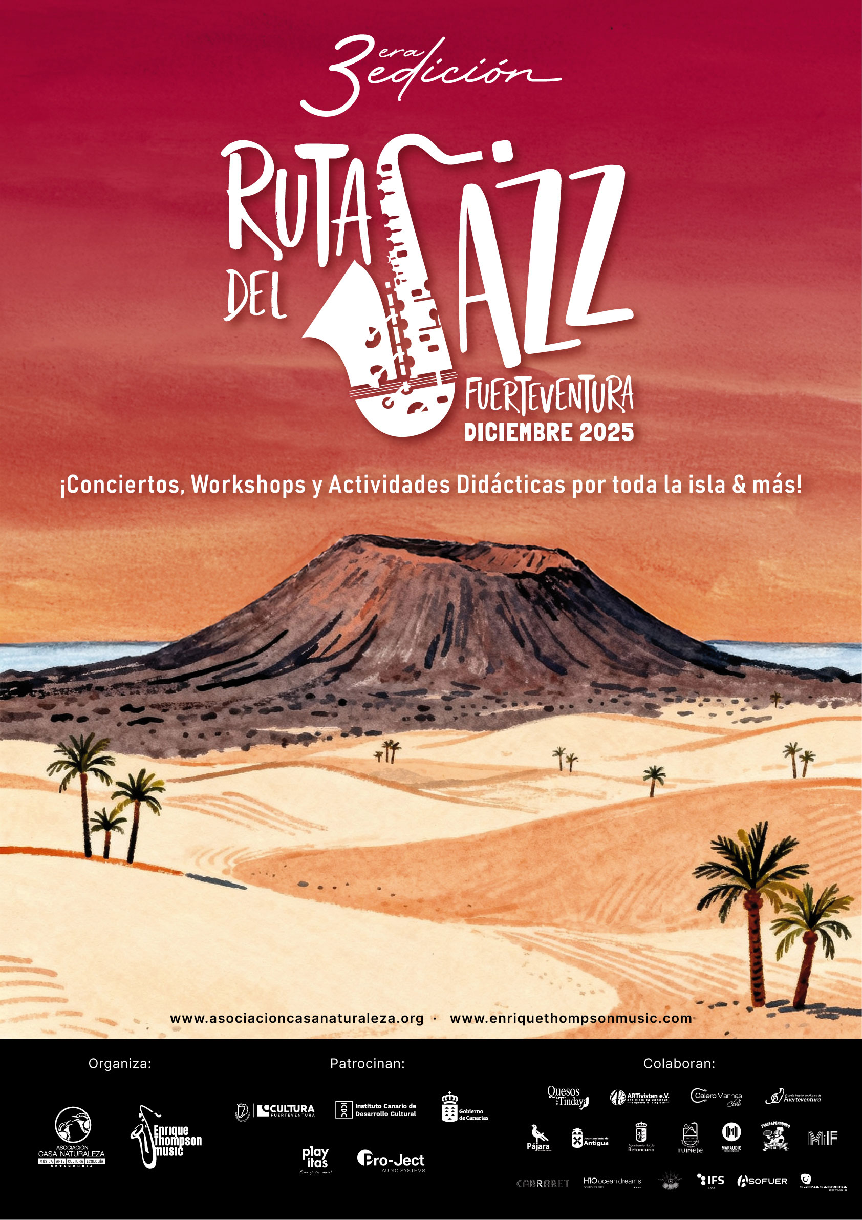 flyer tercera edicion ruta del jazz