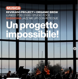 Enrique Thompson & Revirado Project performing live at RSI Radiotelevisione Svizzera studios in Lugano, Switzerland.