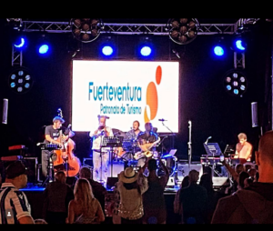 Revirado Project performing live at the Corralejo Jazz International Festival in Fuerteventura, Canary Islands.